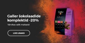 Galler šokolaadide komplektid -20%