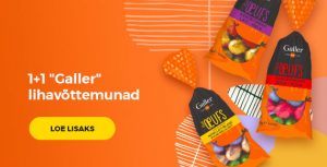 1+1 "Galler" lihavõttemunad