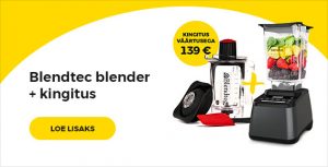 Blendtec blender + kingitus