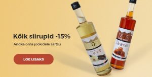 Kõik siirupid -15%