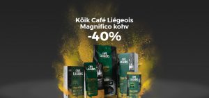 Kõik Café Liégeois Magnifico kohv -40%