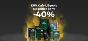 Kõik Café Liégeois Magnifico kohv -40%