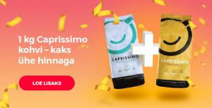 Caprissimo kohvioad 1+1
