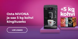 Osta NIVONA ja saa 5 kg kohvi kingituseks
