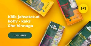 Kõik jahvatatud kohv 1+1
