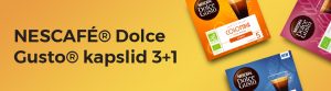 NESCAFÉ® Dolce Gusto® kapslid 3+1