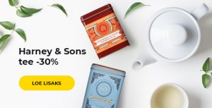 Harney & Sons tee -30%