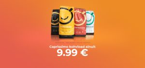 Caprissimo kohvioad ainult 9.99 €