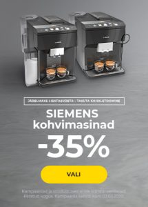 -35% SIEMENS kohvimasinatelt