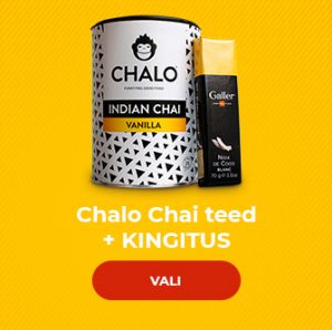 Chalo Chai teed + kingitus