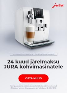 Osta JURA 24-kuulise järelmaksuga