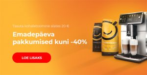 Emadepäeva pakkumised kuni -40%