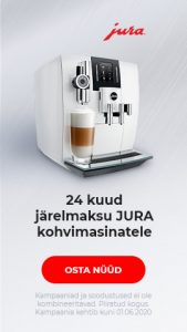 Osta JURA 24-kuulise järelmaksuga