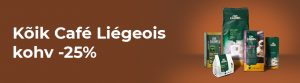 Kõik Café Liégeois kohv -25%