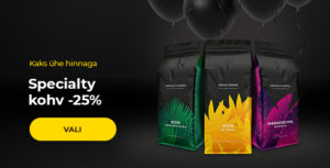 Specialty kohv -25%