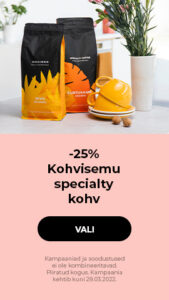 -25% Kohvisemu specialty kohv