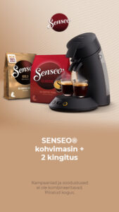 SENSEO® kohvimasin + 2 kingitus