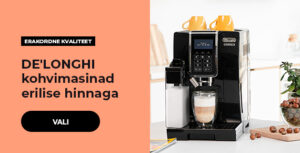 DE'LONGHI kohvimasinad erilise hinnaga