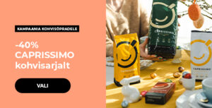 -40% CAPRISSIMO kohvisarjalt