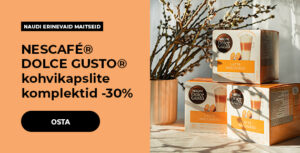 NESCAFÉ® DOLCE GUSTO® kohvikapslite komplektid -30%