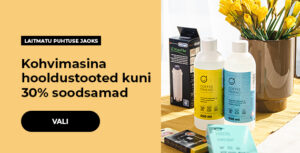 Kohvimasina hooldustooted kuni 30% soodsamad