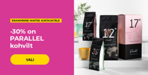 -30% on PARALLEL kohvilt