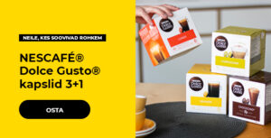 DOLCE GUSTO kapslid 3+1
