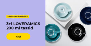 3+1 LOVERAMICS 200 ml tassid