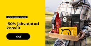-30% jahvatatud kohvilt