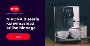 NIVONA 8 seeria kohvimasinad erilise hinnaga