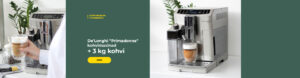 De'Longhi „Primadonna“ kohvimasinad + 3 kg kohvi