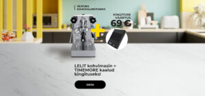 LELIT kohvimasin + TIMEMORE kaalud kingituseks!
