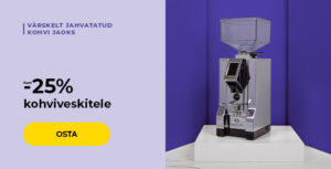 Kuni -25% kohviveskitele