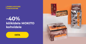 -40% kõikidele MOKITO kohvidele