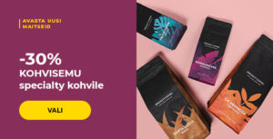 -30% KOHVISEMU specialty kohvile