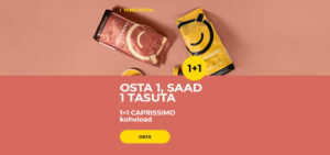 1+1 CAPRISSIMO kohvioad