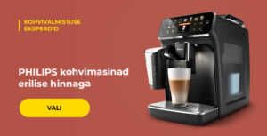 PHILIPS kohvimasinad erilise hinnaga