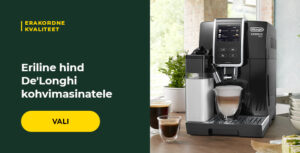 Eriline hind De'Longhi kohvimasinatele