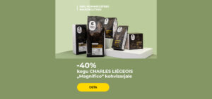 -40% kogu CHARLES LIÉGEOIS „Magnifico“ kohvisarjale