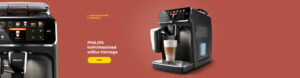 Special prices for Philips coffee machines