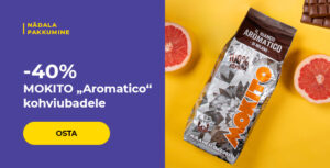 -40% Mokito AROMATICO kohviubadele