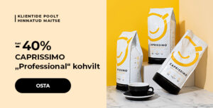 Kuni -40% CAPRISSIMO „Professional“ kohvilt