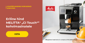 Eriline hind MELITTA® „CI Touch®“ kohvimasinatele
