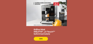 Eriline hind MELITTA® „CI Touch®“ kohvimasinatele