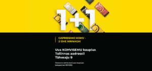 Uus KOHVISEMU kauplus Tallinnas