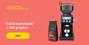 SAGE kohviveski + 250 g kohvi