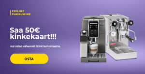 Saa 50€ kinkekaart!!!