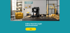 Eriline hind De'Longhi kohvimasinatele