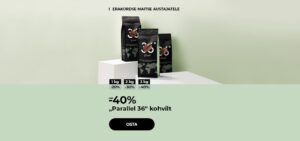 Kuni -40% „Parallel 36“ kohvilt