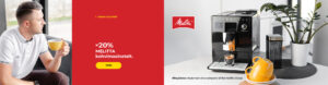 Kuni -20% MELITTA kohvimasinatelt.